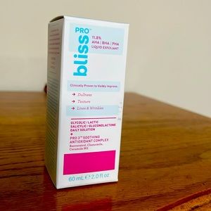 Pro Bliss aha bha pha liquid exfoliant NEW never opened dullness lines wrinkles